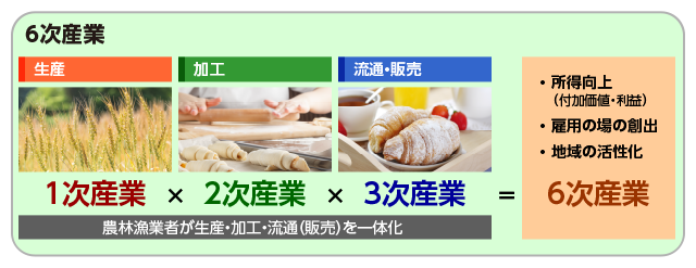 農林漁業の「６次産業化」とは？