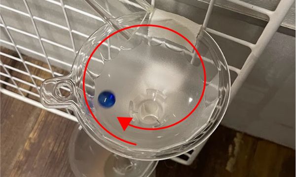 ビー玉の回転競争をしよう！