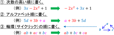 一般的な記述